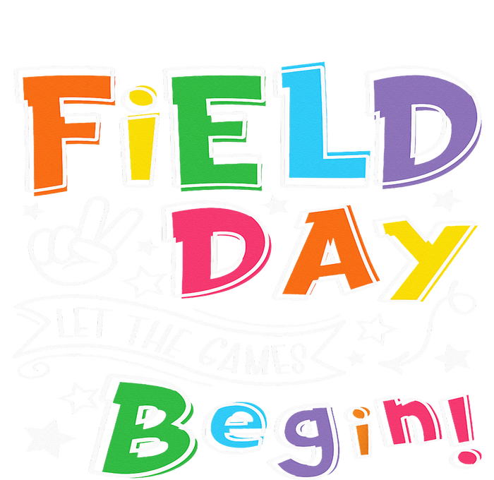 Field Day Let The Games Begin Teachers Gift Women’s Perfect Tri Rocker Tank