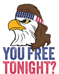 You Free Tonight Funny Independence Day Mullet Eagle Meaningful Gift Women's Racerback Tank