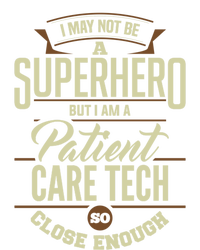 Superhero Patient Care Tech Pct Medical Technician Gift Insulated Varsity Jacket