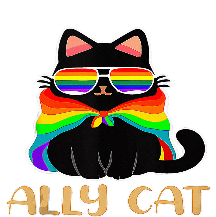 LGBT Ally Cat Be Kind Gay Rainbow Funny LGBTQ Gift Idea T-Shirt