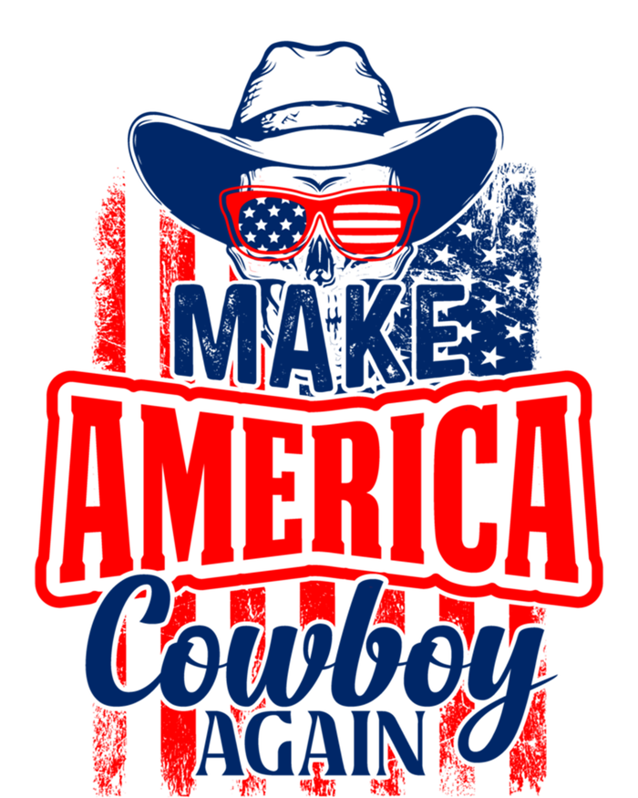 4th Of July Usa Flag Make America Cow Again Funny Gift Long Sleeve Shirt