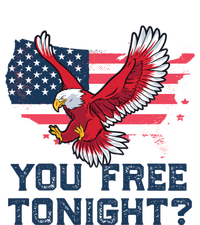 You Free Tonight? Funny Eagle Freedom July 4th Usa Meme Gift Women's T-Shirt