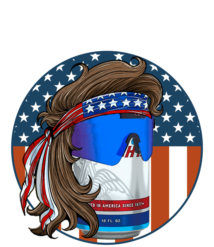 You Free Tonight? Mullet Beer American 4th Of July Gift Kids Tie-Dye T-Shirt