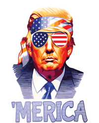 Trump Merica Donald Trump Funny 4th Of July Merica T-Shirt