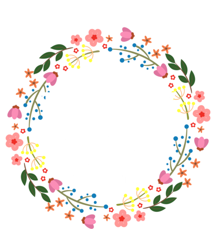 Therapy Is Cool Tal Health Awareness Self Care Floral Cute Gift T-Shirt