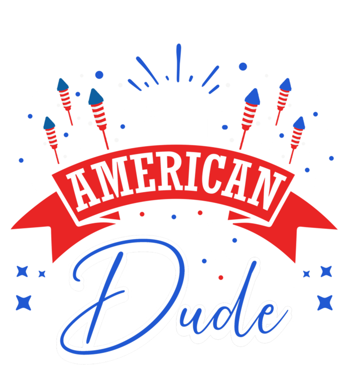 All American Dude 4th Of July Firecracker Independence Day Gift Women's V-Neck T-Shirt