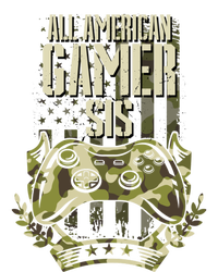 All American Gamer Sis 4th Of July Independence Day Gaming Gift Coaster