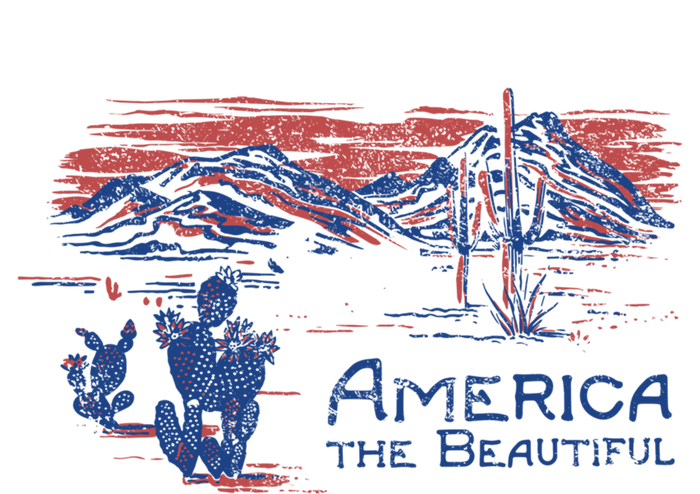 Americana America The Beautiful Landscape Cute Gift Tote Bag