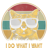 Retro I Do What I Want Cat Funny Cat Lover T-Shirt