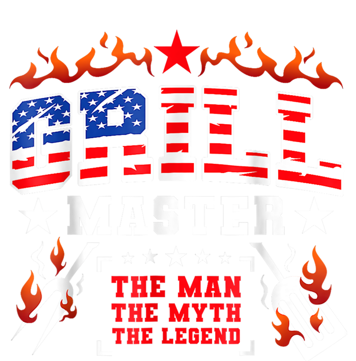 Grill Master USA Flag Bbq 4th Of July Father Day Poster