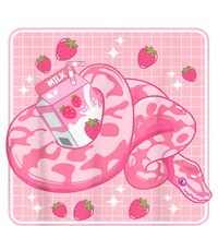 Cute Pink Strawberry Milk Snake Kawaii Ball Python T-Shirt