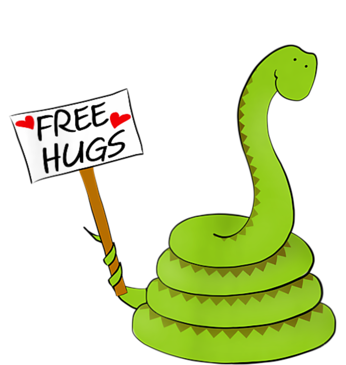 Free Hugs! Funny Boa Constrictor Python Reptile Snake Pun Mousepad