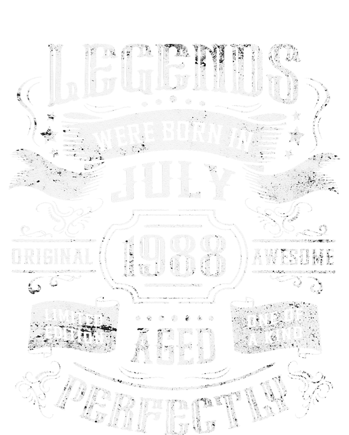 35th Birthday Legends were born in July 1988 Tank Top