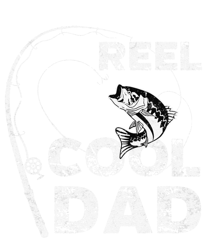 Cute Reel Cool Dad Fishing Daddy Fathers Day Funny T-Shirt