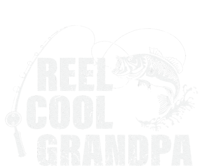 Cute Reel Cool Grandpa Design With Fish And Fishing Rod T-Shirt