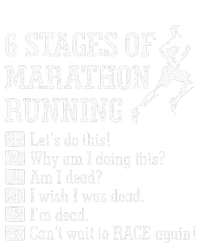 6 Stages Of Marathon Running Gift For Runner Kids Hoodie