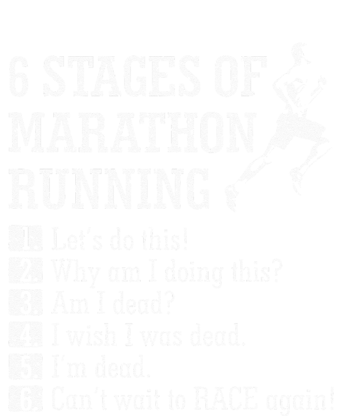 6 Stages Of Marathon Running Gift For Runner Kids Hoodie