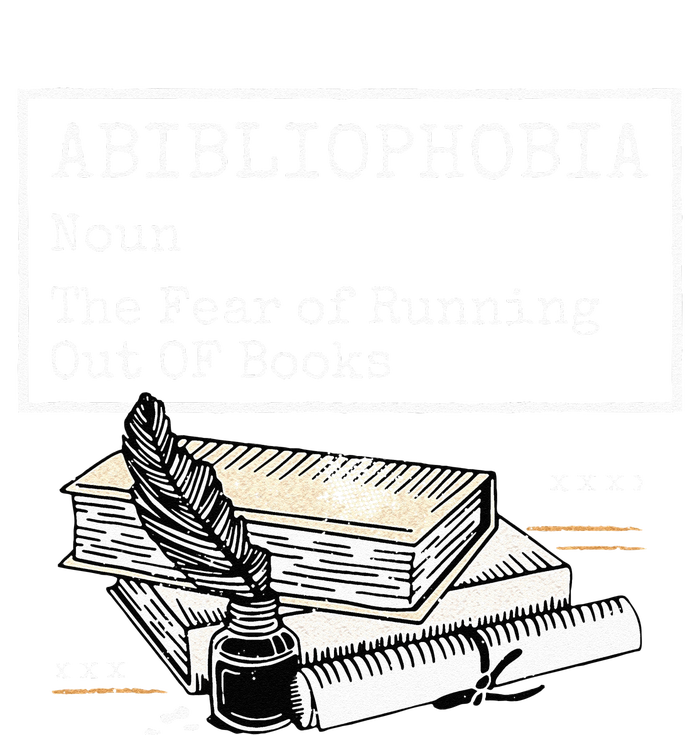 Abibliophobia Noun The Fear Of Running Out Of Books PosiCharge RacerMesh Polo