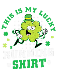 Cute Shamrock Running St Patricks Day Lucky Running Team Performance Sprint T-Shirt