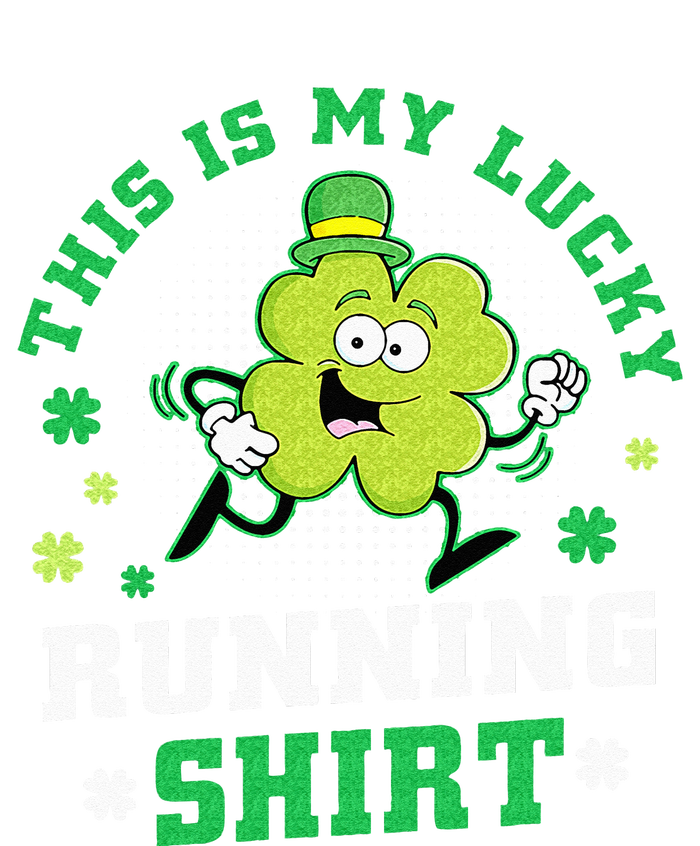 Cute Shamrock Running St Patricks Day Lucky Running Team Performance Sprint T-Shirt