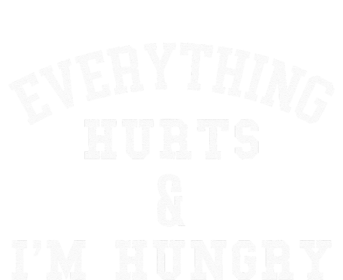 Everything Hurts & Im Hungry Running Marathon Runner Canvas