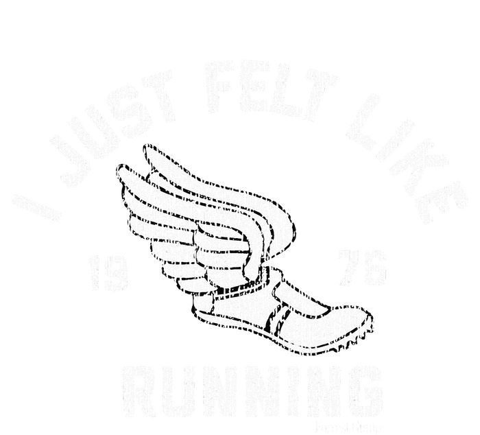 I Just Felt Like Running 1976 Logo Women's T-Shirt