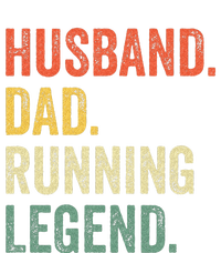 Funny Runner Husband Dad Running Legend Vintage Bumper Sticker