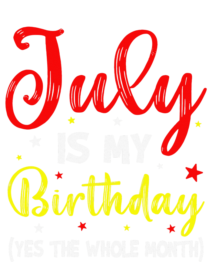 July Is My Birthday The Whole Month July Birthday Month Dry Zone Grid Polo