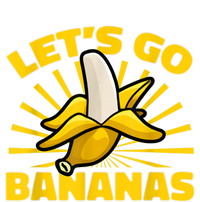 Funny Banana Fruit Lets Go Bananas Mesh Reversible Basketball Jersey Tank