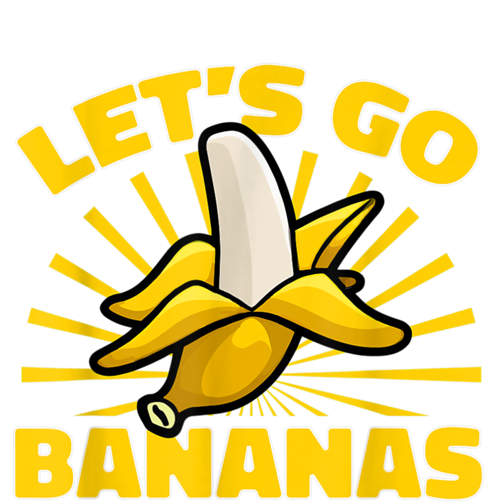 Funny Banana Fruit Lets Go Bananas Mesh Reversible Basketball Jersey Tank