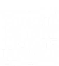 Food Is My Love Language Foodie Chef Food Lover Blogger Gift Poster