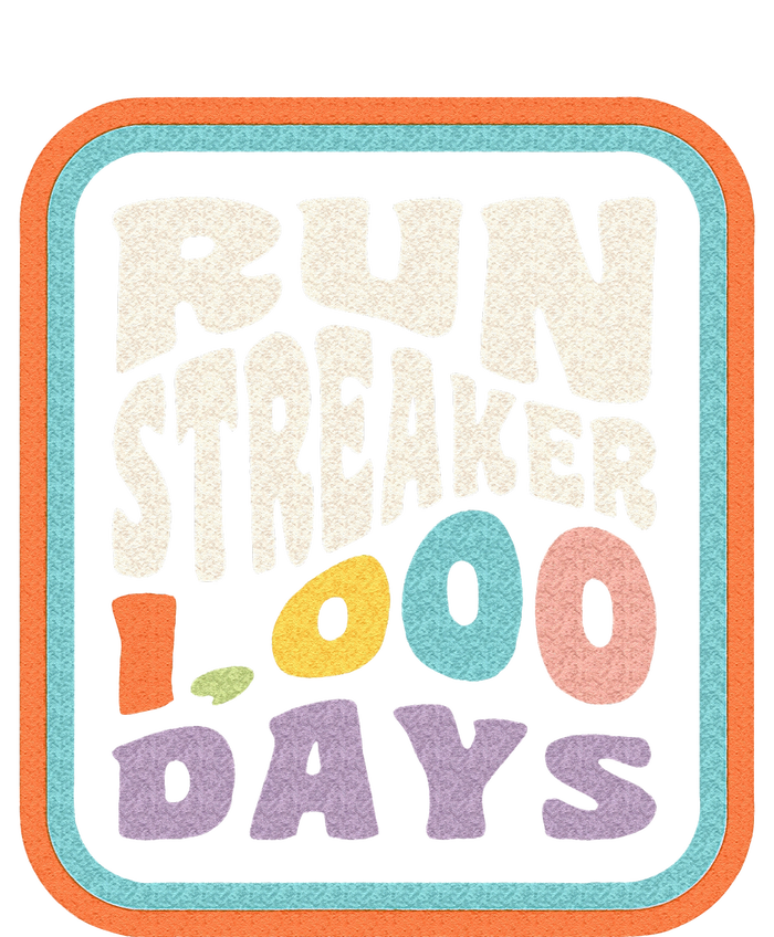 Run Streak Run Streaker 1000 Days Of Running Comma Day T-Shirt