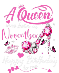 Black Queens Are Born In November Birthday T-Shirt