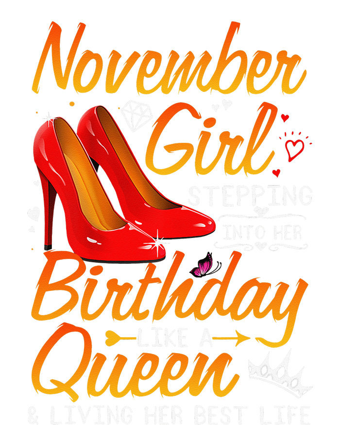 November Stepping Into My Birthday Queen Gift Kids Hoodie