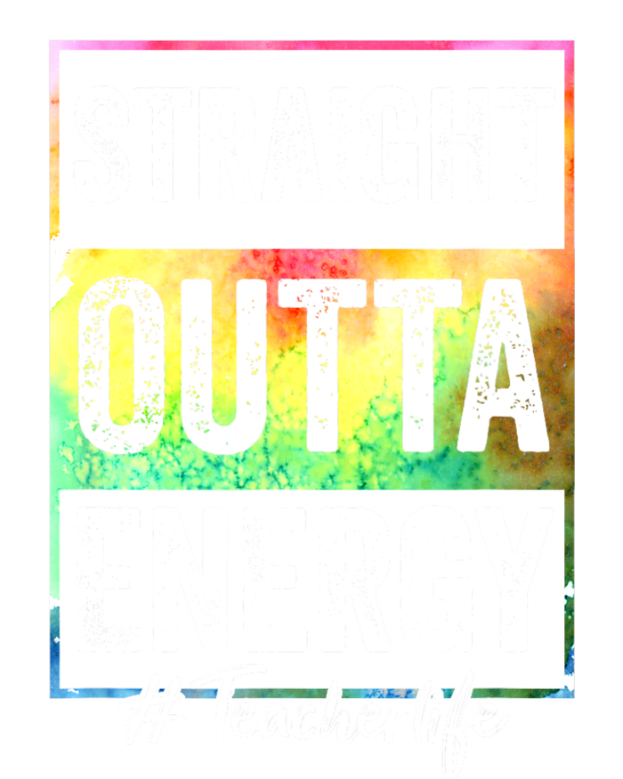 Paraprofessional Straight Outta Energy Teacher Life Poster