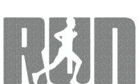 Silhouette Run Design For Runner Marathon Graphic Running T-Shirt