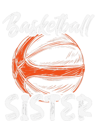 Basketball Sister  Family Matching Basketball Ballers Women's V-Neck T-Shirt