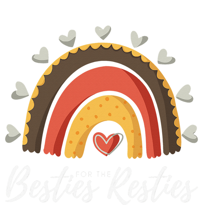 Besties For The Resties Boho Rainbow Matching Mommy and Me T-Shirt