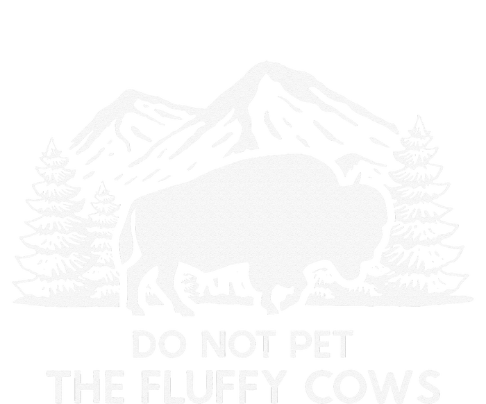 Funny Buffalo Bison Do Not Pet The Fluffy Cow Grommeted Golf Towel