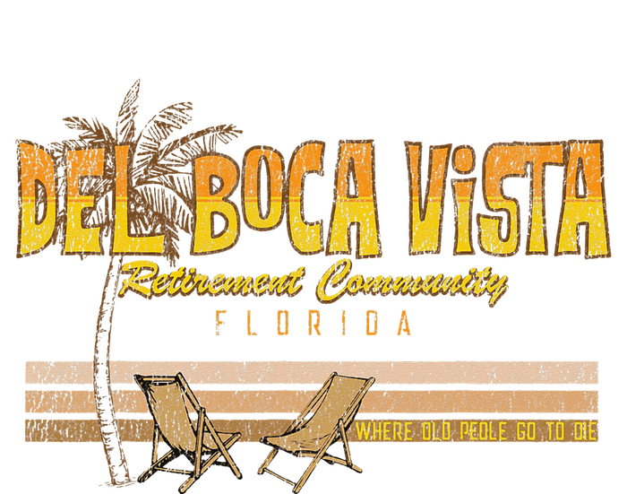 Del Boca Vista Retirement Florida Summer T-Shirt