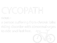 Cycopath Funny Bike Cycle Cyclist Pun Quote Humor Tall Long Sleeve T-Shirt