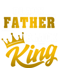 Black Father Black King African American Dad Fathers Day Cool Gift T-Shirt