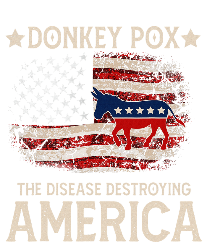 Donkey Pox The Disease Destroying America Funny Donkeypox T-Shirt