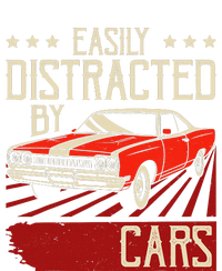 Easily Distracted By Cars Classic Muscle Car Guy Car Lover T-Shirt