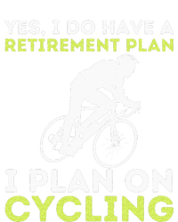 Funny Retirement Plan Cycling Bike Lover Bicycling Cyclist Valucap Bio-Washed Visor