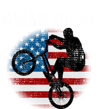 Bmx Dad American Flag Vintage Great Gift Tall Long Sleeve T-Shirt