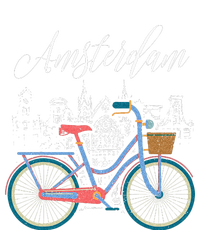 Love Cycling Luv Amsterdam Retro Bike Gift Design Idea Doggie Tank