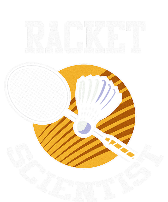 Funny Badminton Player Racket Scientist Badminton Gift Softstyle Adult Sport Polo