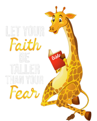 Let Your Faith Be Taller Than Your Fear Giraffes Lover Zoo USA-Made Doggie Bandana