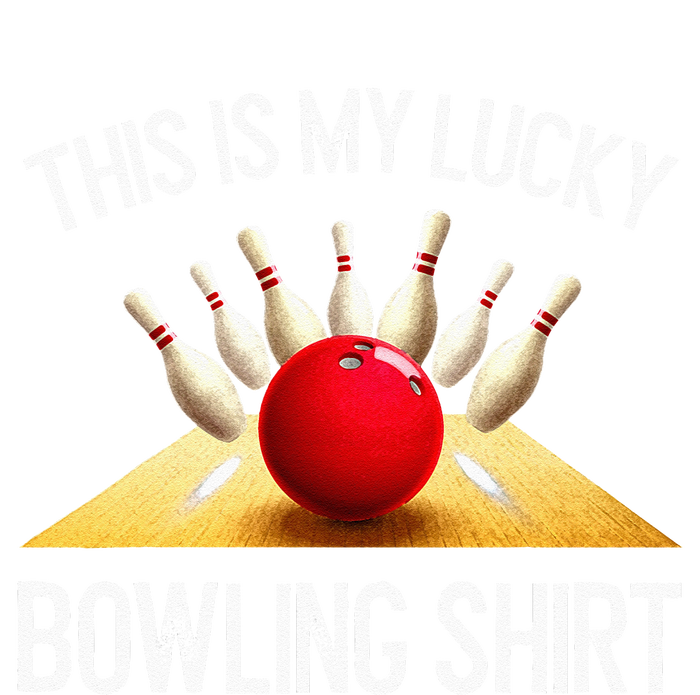 Funny LUCKY BOWLING Team Vintage Retro Gift Women's T-Shirt